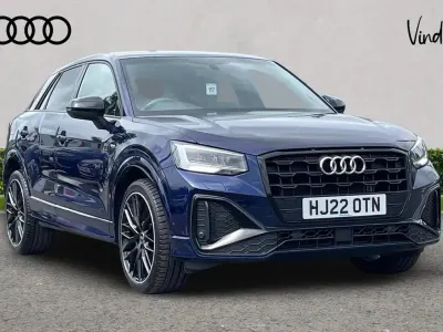 Used Audi Q2 Black Edition 147 HP (108 kW) 2022 Blue SUV