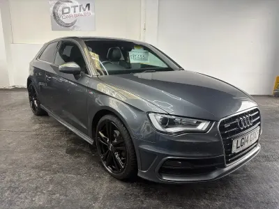 Used Audi A3 S-Line 2014 Grey Hatchback