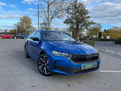 Usado Skoda Octavia SportLine 110 CV (80 kW) 2025 Azul Familiar