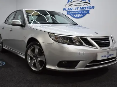 Begagnad Saab 9-3 2010 Silver Sedan