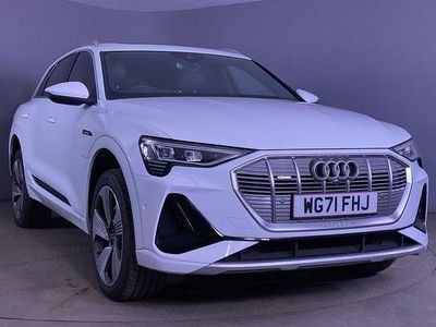 Used Audi e-tron S-Line 300 kW (408 HP) 2021 White SUV