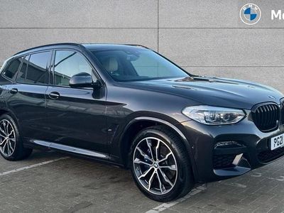 Grey Used 2021 BMW X3 M Sport SUV | £28,060 (Fair price)