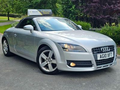 Silver Used 2010 Audi TT Roadster Business Cabriolet | £5,495 (Fair price)