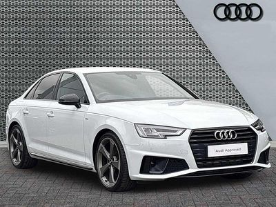 Used Audi A4 Black Edition 2019 White Sedan