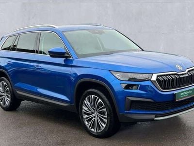 Used Skoda Kodiaq vRS 242 HP (177 kW) 2024 Blue  SUV