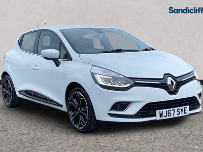 Used Renault Clio IV Dynamique 90 HP (66 kW) 2016 White Hatchback
