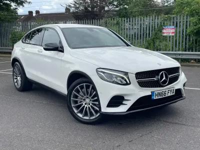 Usado Mercedes GLC250 AMG line 2016 Branco Coupé