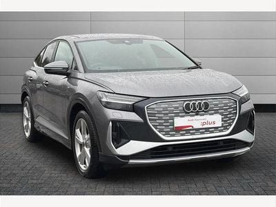 Grey Used 2023 Audi Q4 Sportback e-tron S-Line SUV | £28,550 (Fair price)