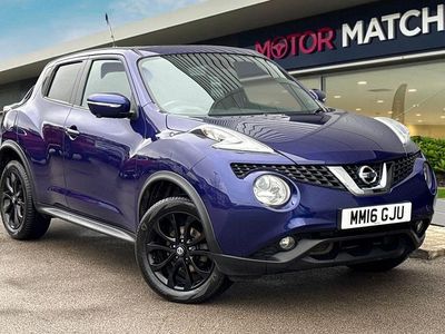 Used Nissan Juke Tekna 116 HP (85 kW) 2016 Blue SUV