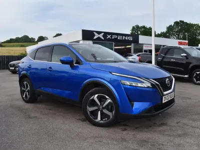 Used Nissan Qashqai N-Connecta 158 HP (116 kW) 2022 Blue SUV