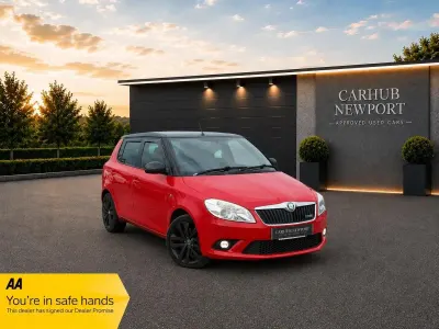 Used Skoda Fabia vRS 2010 Red Hatchback