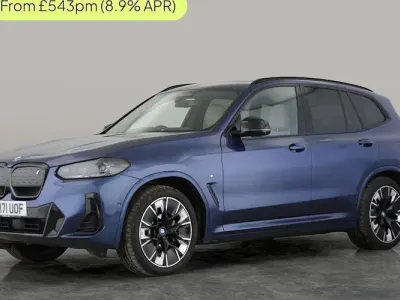 Used BMW iX3 M Sport 210 kW (286 HP) 2022 Blue SUV