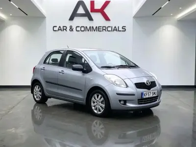 Used Toyota Yaris 2007 Silver Hatchback