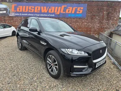 Used Jaguar F-Pace R-Sport 177 HP (130 kW) 2017 Black SUV