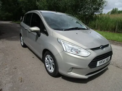 Used Ford B-MAX Zetec 95 HP (69 kW) 2014 Silver MPV