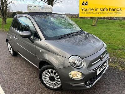 Used Fiat 500C Lounge 69 HP (50 kW) 2016 Grey Cabriolet