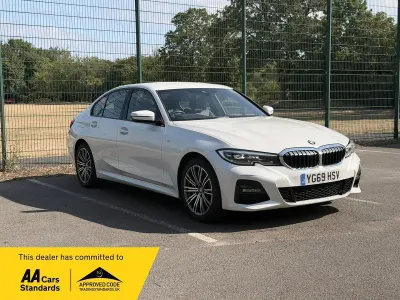 Used BMW 330e M Sport 2019 White Sedan