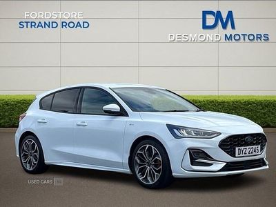 White Used 2025 Ford Focus ST-Line X Hatchback | £24,239 (Expensive)