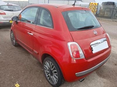 Used Fiat 500 Lounge 69 HP (50 kW) 2015 Red Hatchback