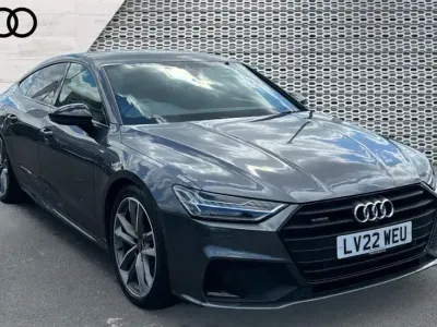 Used Audi A7 Comfort 265 HP (194 kW) 2022 Green Sedan
