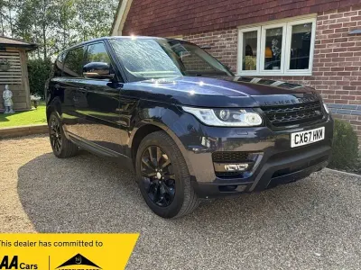 Used Land Rover Range Rover Sport HSE 240 HP (176 kW) 2017 Blue SUV