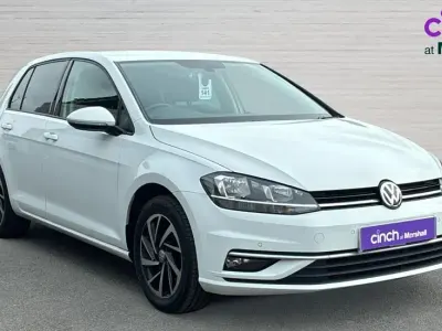 Used VW Golf VII Match 150 HP (110 kW) 2019 White Hatchback