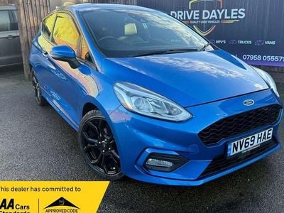Blue Used 2020 Ford Fiesta ST-Line X Hatchback | £7,499 (Fair price)
