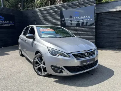 Used Peugeot 308 GT-line 120 HP (88 kW) 2017 Grey Hatchback