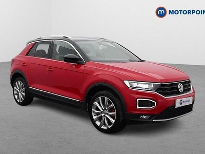 Red Used 2019 VW T-Roc SEL SUV | £18,699 (Fair price)