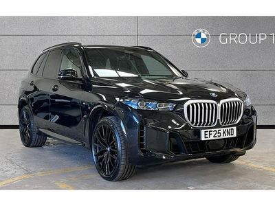 Black Used 2025 BMW X5 M Sport SUV | £65,495 (A bit pricey)