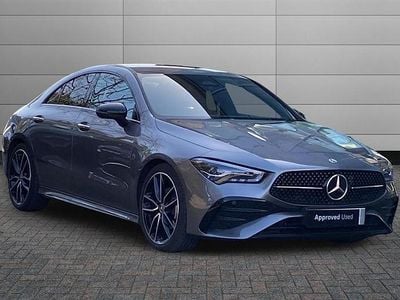 Begagnad Mercedes CLA180 AMG Line Premium 136 HK (100 kW) 2025 Grå Sedan