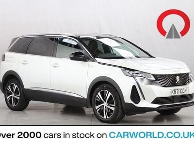 White Used 2022 Peugeot 5008 GT SUV | £17,003 (Good price)