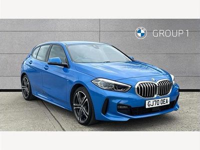Used BMW 118 M Sport 138 HP (101 kW) 2020 Blue Hatchback