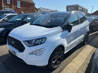 Używany Ford Ecosport ST-Line 125 KM (91 kW) 2019 Biały SUV