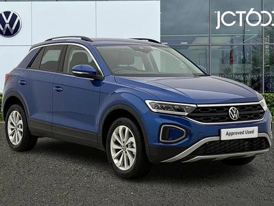 Blue New 2025 VW T-Roc Match SUV | £25,084 (Fair price)