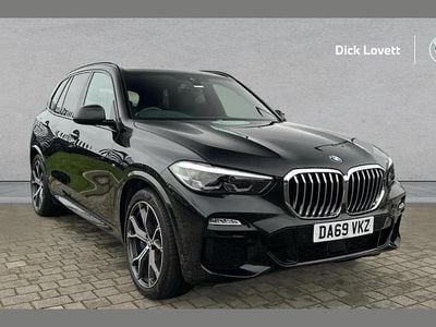 Black Used 2019 BMW X5 M Sport SUV | £36,990 (Fair price)