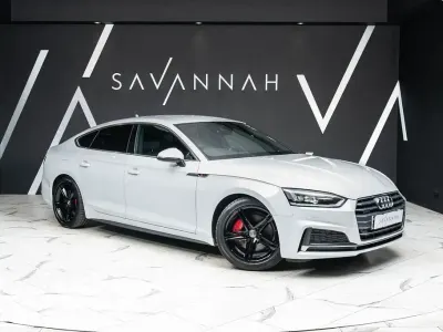 Used Audi A5 Sportback S-Line 252 HP (185 kW) 2018 White Hatchback