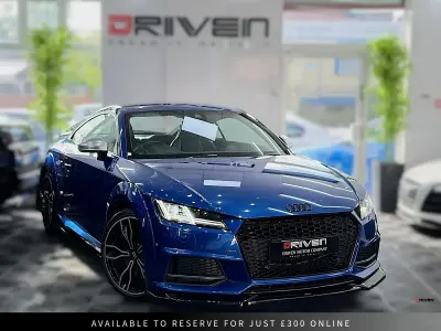 Used Audi TTS Design 310 HP (228 kW) 2015 Blue Coupe