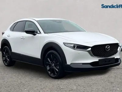 New Mazda CX-30 Homura-Line 186 HP (136 kW) 2025 Pearl  snowflake white SUV