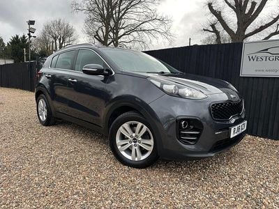 Begagnad Kia Sportage 115 HK (84 kW) 2018 Silver SUV