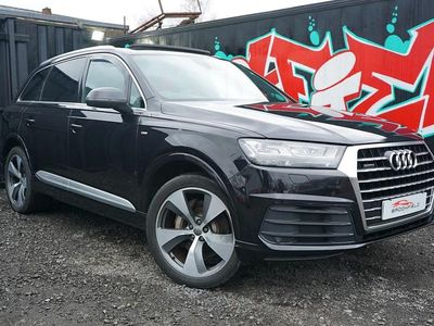 Used Audi Q7 S-Line 272 HP (200 kW) 2015 Black SUV