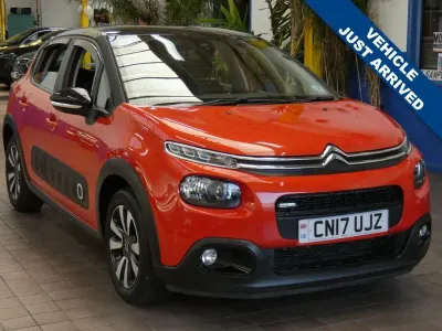 Used Citroën C3 Feel 110 HP (80 kW) 2017 Orange Hatchback