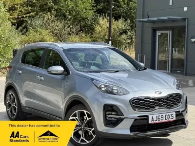Used Kia Sportage GT-Line 136 HP (100 kW) 2020 Silver SUV