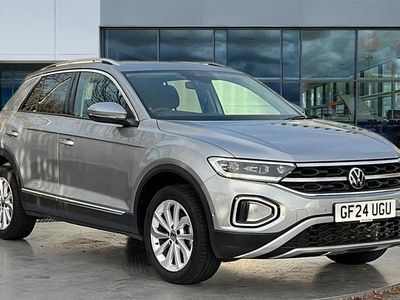 Pyrite silver metallic Used 2024 VW T-Roc Style SUV | £24,393 (Fair price)