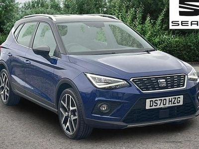 Used Seat Arona XCELLENCE Lux 110 HP (80 kW) 2021 Mystery blue SUV
