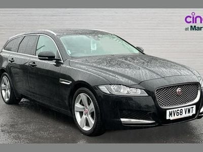Black Used 2018 Jaguar XF Sportbrake Portfolio Estate | £14,573 (Fair price)