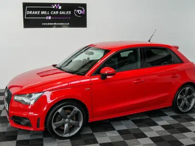 Used Audi A1 Black Edition 2013 Red Hatchback