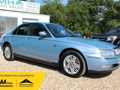 Used Rover 75 150 HP (110 kW) 1999 Blue Sedan