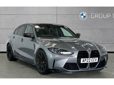 Used BMW M3 Competition Edition 510 HP (375 kW) 2022 Skyscraper grey metallic Sedan