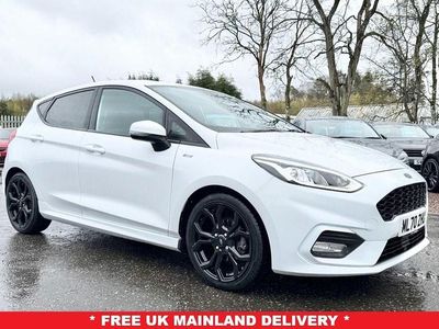 Usado Ford Fiesta ST-Line 125 HP (91 kW) 2020 Branco Citadino